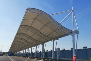 Charging station carport